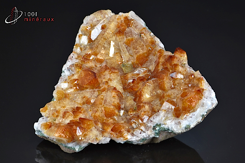 Citrine cristallisée - Uruguay - minéraux à cristaux 17,1 cm / 1,2 kg / BK89