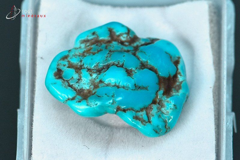 Turquoise polie - U.S.A.- Minéraux bruts 1,9 cm / 2,4g / BK900