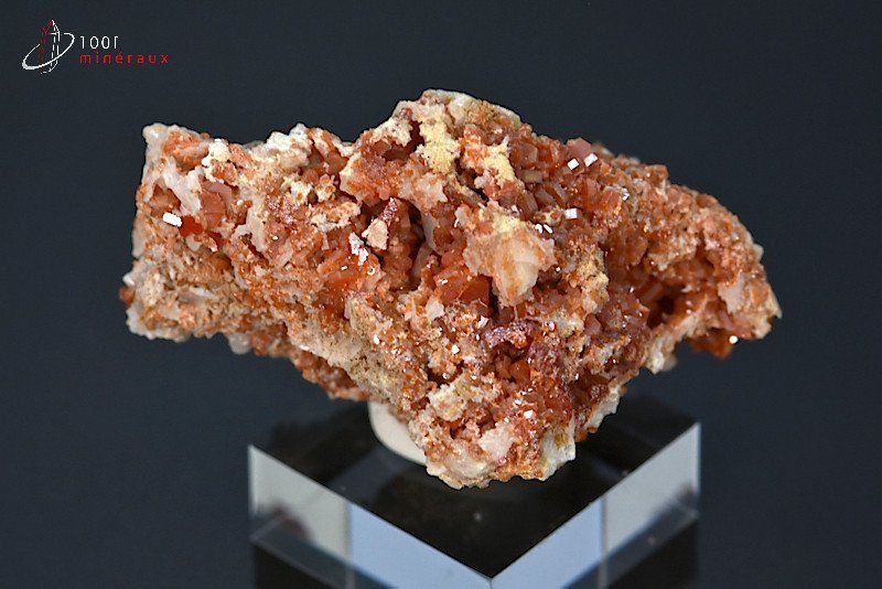 Vanadinite - Maroc - minéraux à cristaux 4,9 cm / 50g / BK917
