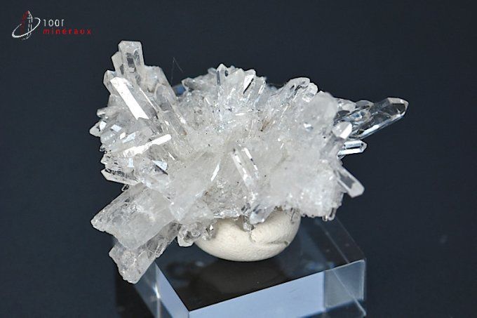 cristal roche quartz mineraux