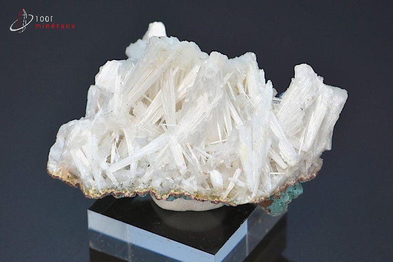 Natrolite - Inde - Minéraux à cristaux 6 cm / 33g / BK945