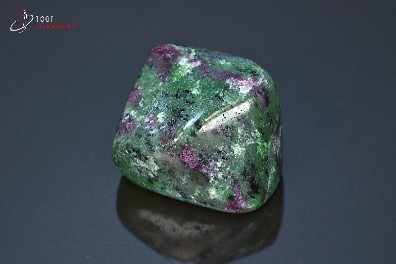 Zoïsite à rubis polie- Tanzanie - minéraux polis 2,8 cm / 29g / BK95