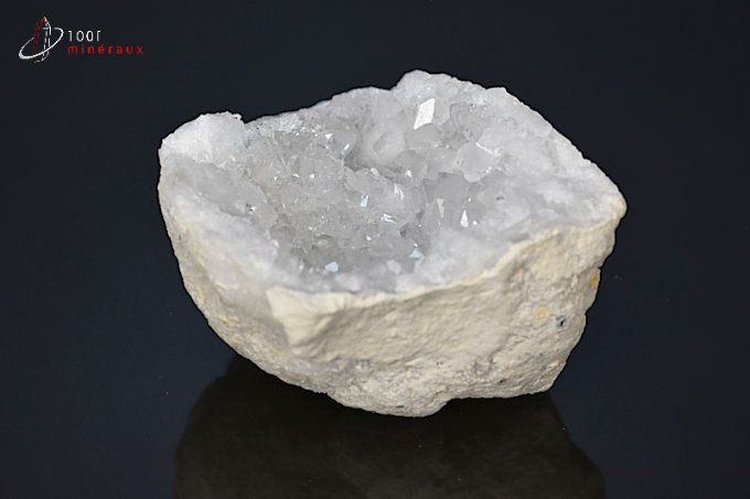 Géode de Quartz - Maroc - minéraux à cristaux 5,2 cm / 87g / BL150