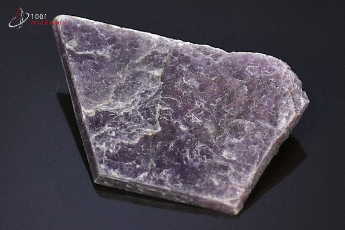 plaque de lepidolite mineraux