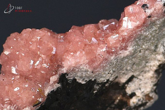 rhodochrosite cristallisée