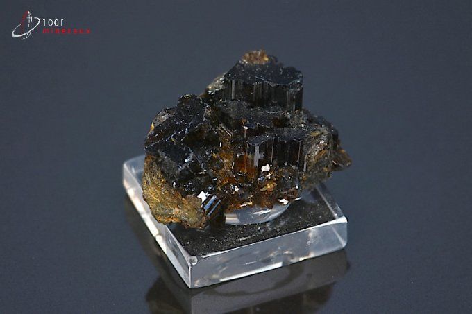 Vésuvianite brune - Italie- minéraux à cristaux 2,2 cm / 4g / BL530