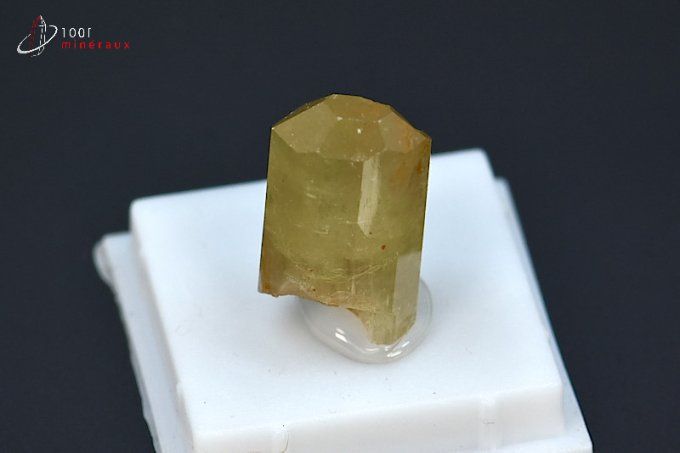 cristal d'apatite jaune