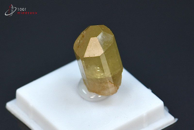Apatite jaune translucide - Maroc - minéraux à cristaux 1,9 cm / 3g / BL5