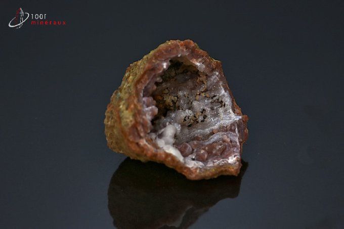 calcedoine rouge quartz