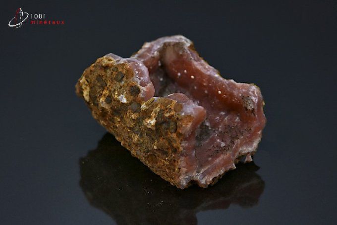 calcedoine rouge quartz