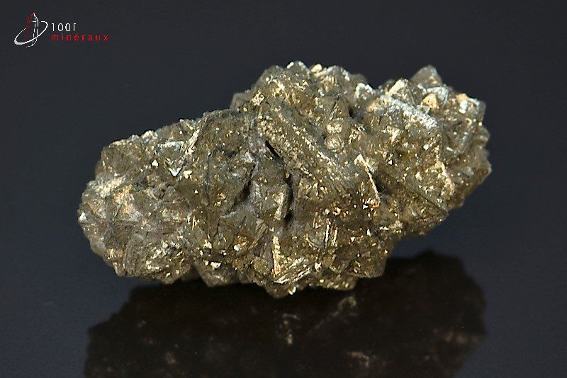 Marcassite cristallisée - France - minéraux à cristaux 4,5 cm / 53g / BL866