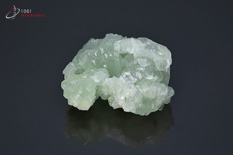 Prehnite cristallisée - Maroc - Minéraux à cristaux 3,3 cm / 13g / BL8