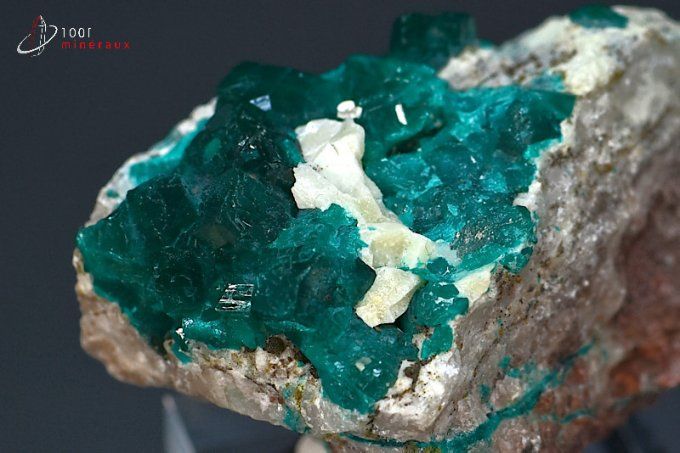 cristaux dioptase mineraux