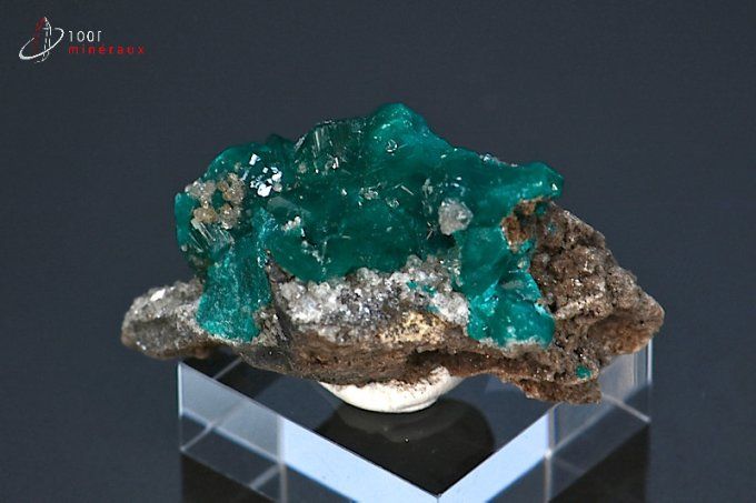 cristaux dioptase mineraux