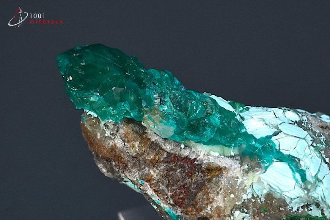 cristaux dioptase mineraux