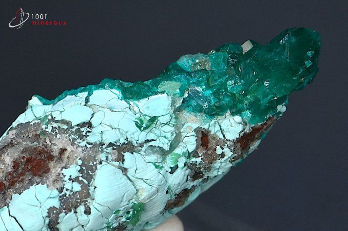 cristaux dioptase mineraux