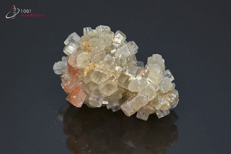 Aragonite boule translucide - Maroc - minéraux à cristaux 3,9 cm / 24g / BM222
