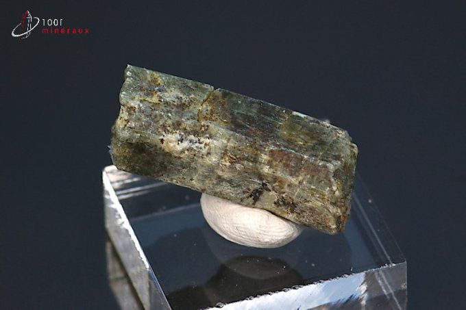 Diopside cristallisé - Madagascar - minéraux à cristaux 3 cm / 10g / BM242