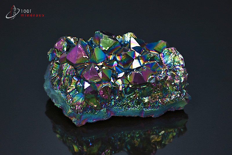 Quartz titane - USA - minéraux à cristaux 6,3 cm / 114g / BM466