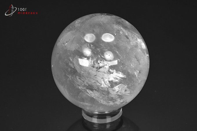 sphere de cristal de roche