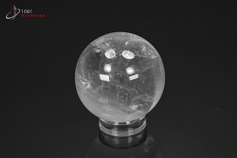 Sphère polie de Cristal de roche - Brésil - Sphères polies 5,7 cm / 279g / BM495