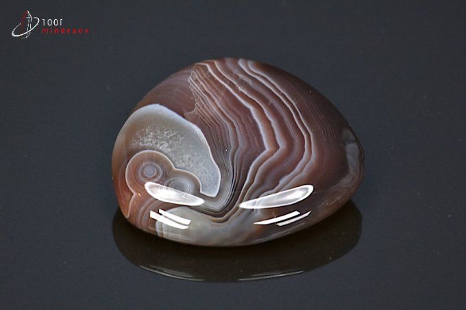 agate zonee mineraux lithotherapie