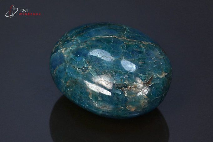 galet d'apatite bleue