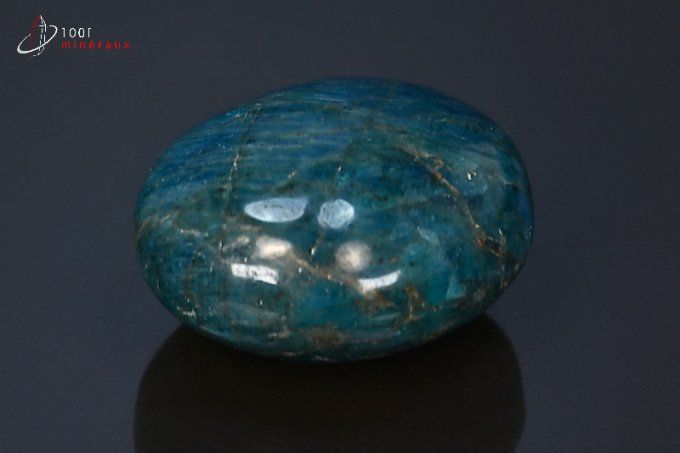 galet d'apatite bleue