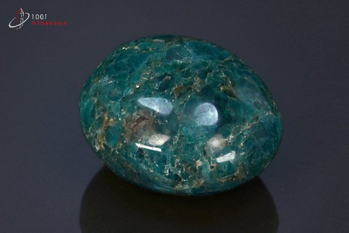 galet d'apatite bleue