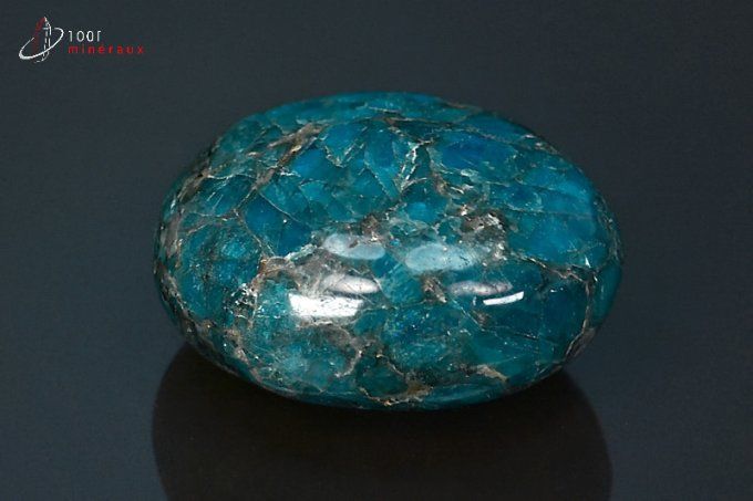 galet d'apatite bleue