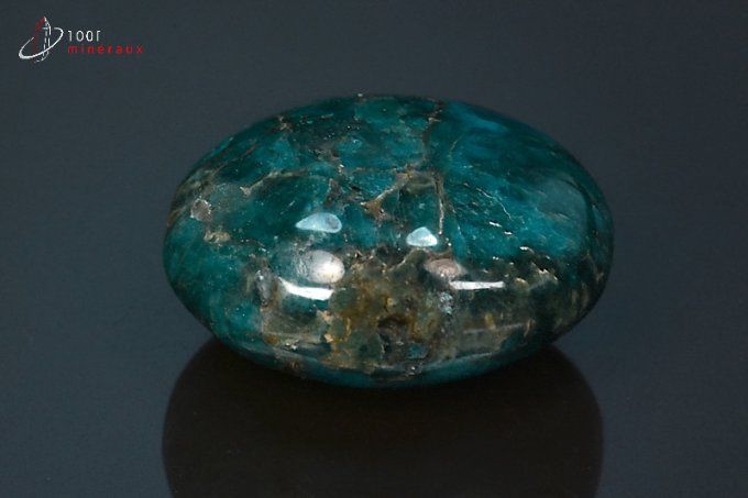 galet d'apatite bleue