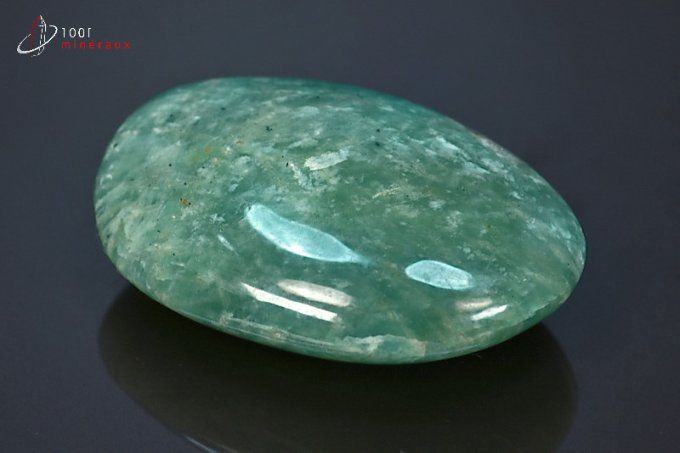 galet poli amazonite