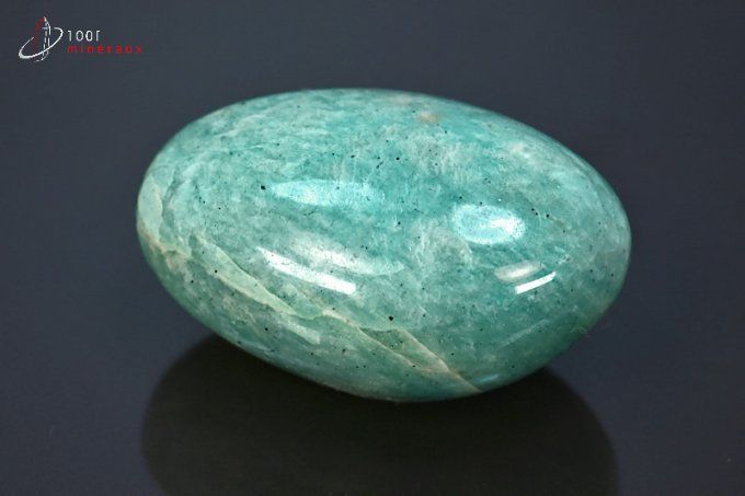 galet poli amazonite