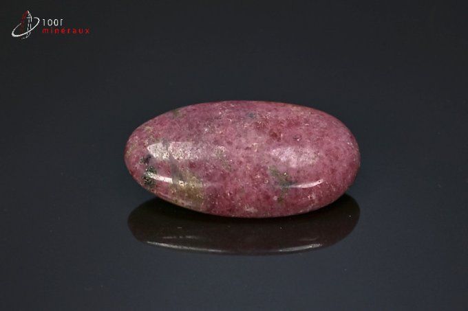 Rhodonite polie en galet - Madagascar - pierres polie 5,6 cm / 58g / BM923