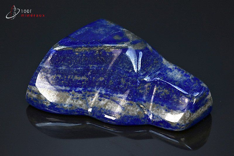 Bloc de Lapis Lazuli poli forme libre - Afghanistan - minéraux polis 8,2 cm / 304g / BN59
