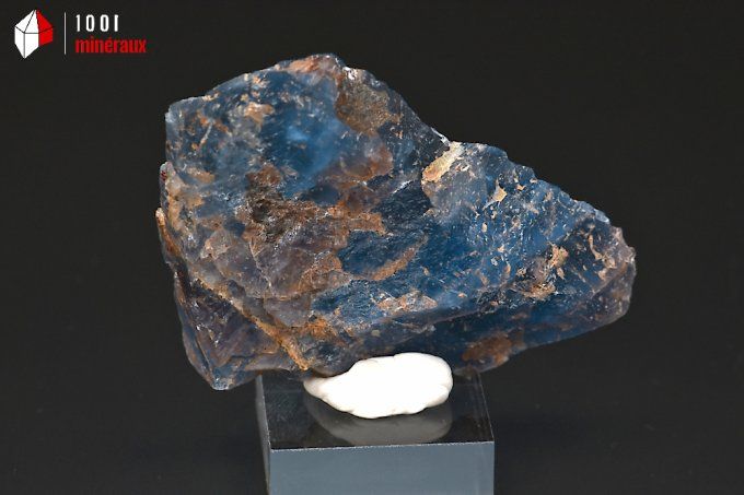 cristal de fluorine bleue translucide