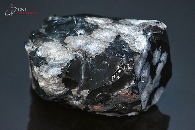 obsidienne flocons de neige mineraux
