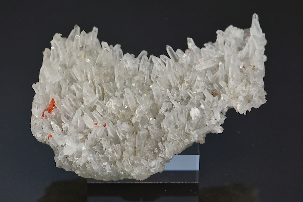 Réalgar sur Quartz