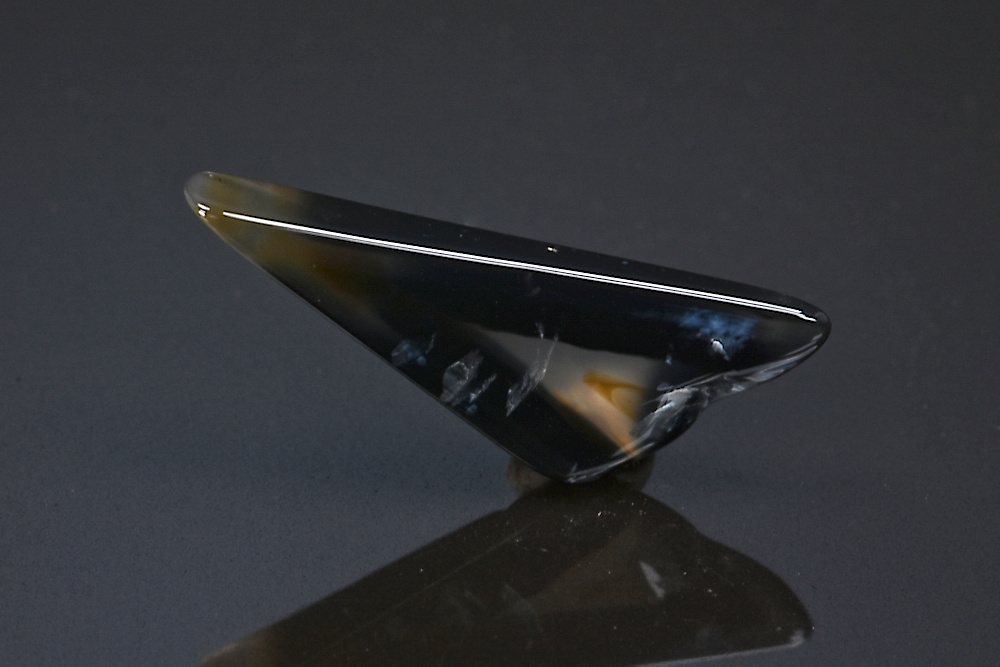 Tranche d'Agate polyédrique