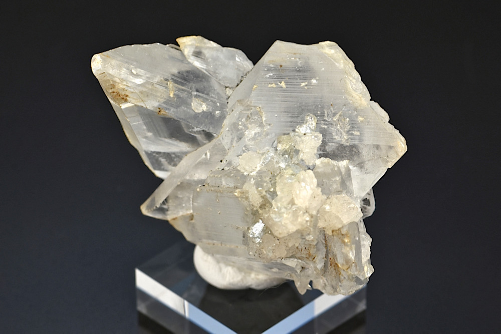 Gypse cristallisé translucide