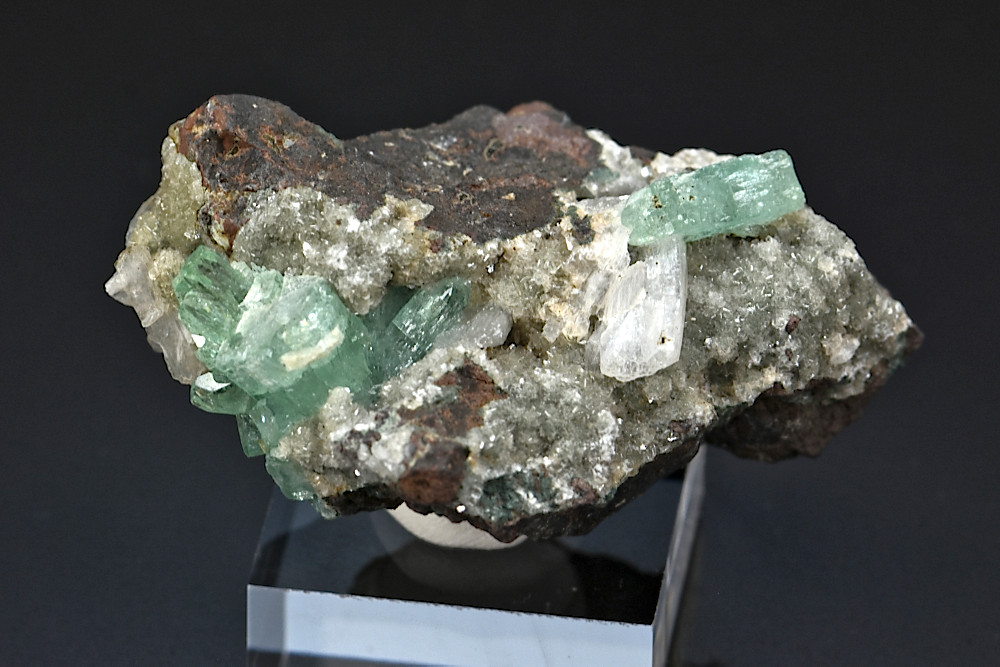 Apophyllite translucide verte