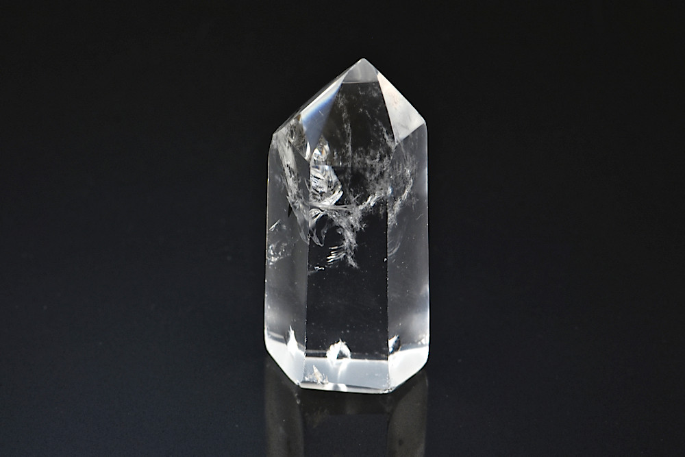 Pointe polie de Cristal de roche
