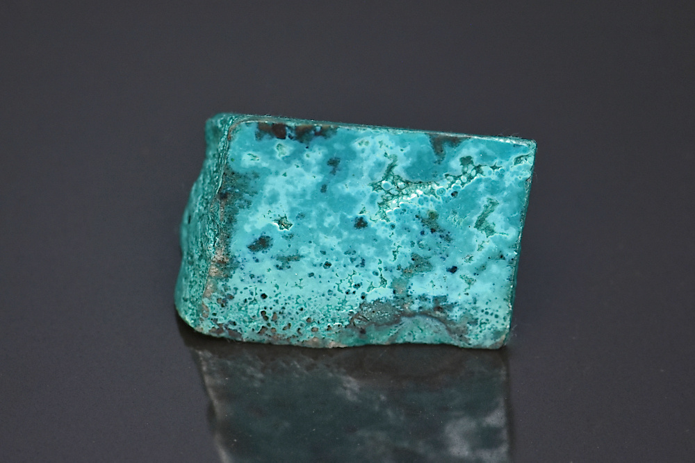 Chrysocolle semi-polie
