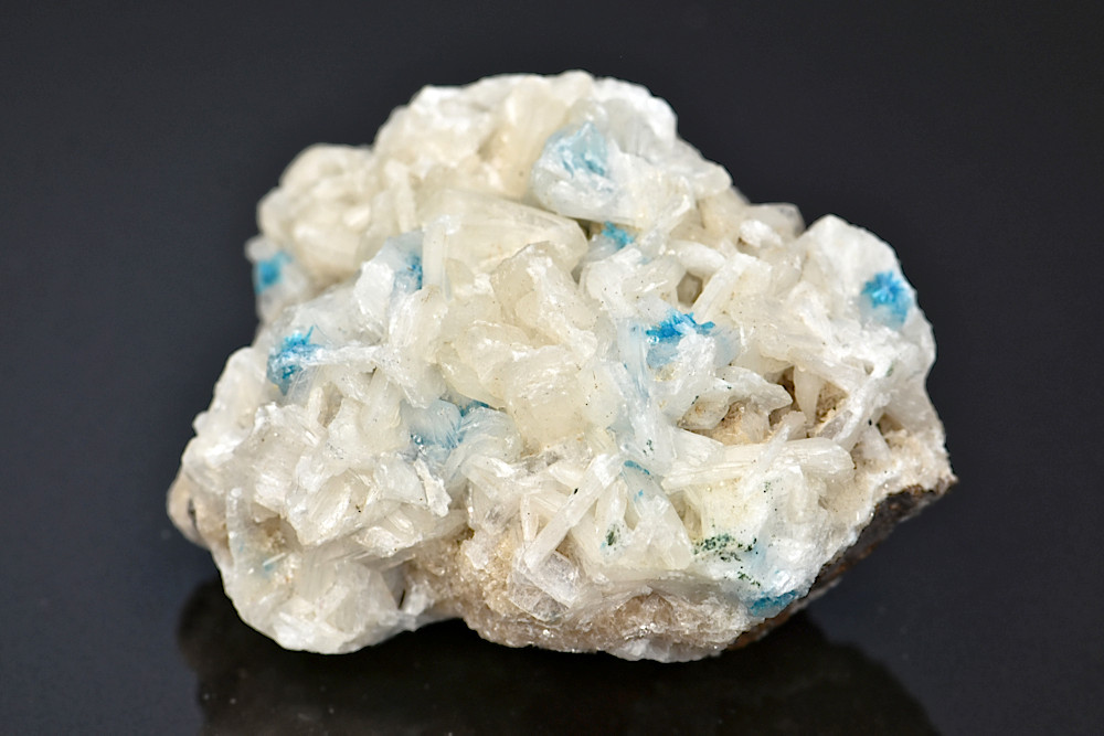 Cavansite sur Stilbite