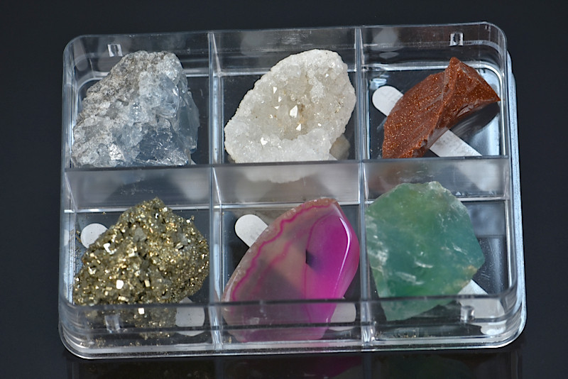 Lot de minéraux - 6 spécimens
