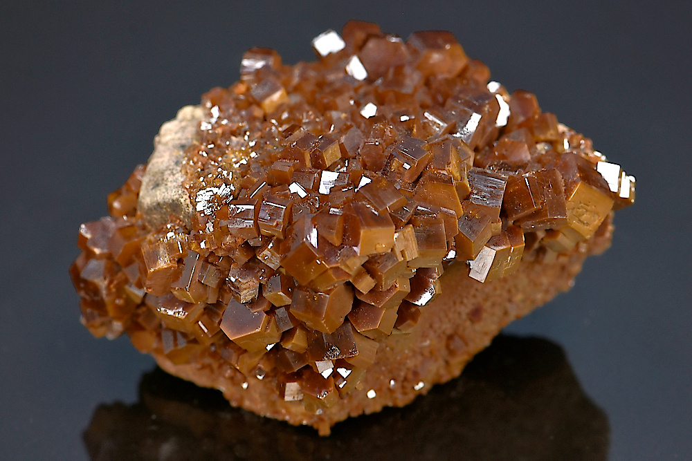 Vanadinite à grands cristaux