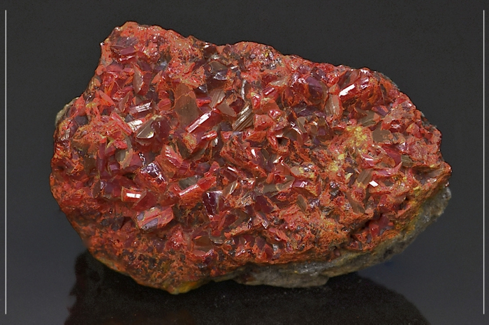 Réalgar rouge cristallisé